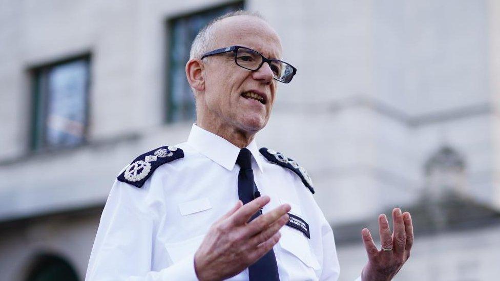 Sir Mark Rowley, commissioner of the Metropolitan Police