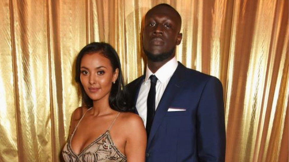 Stormzy and Maya Jama