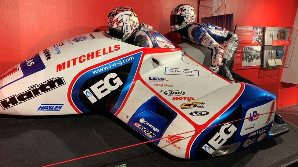 Birchall brothers' record-breaking sidecar outfit