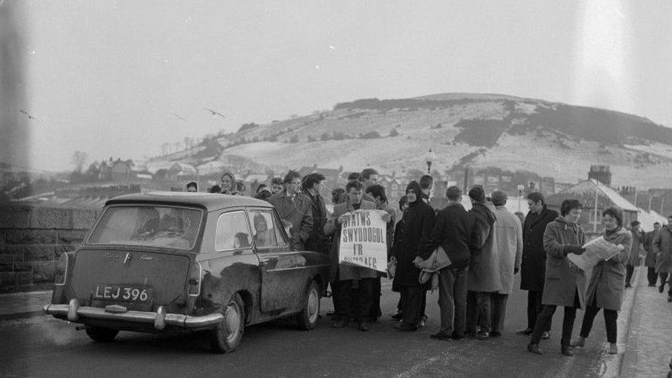 Protest Pont Trefechan 1963