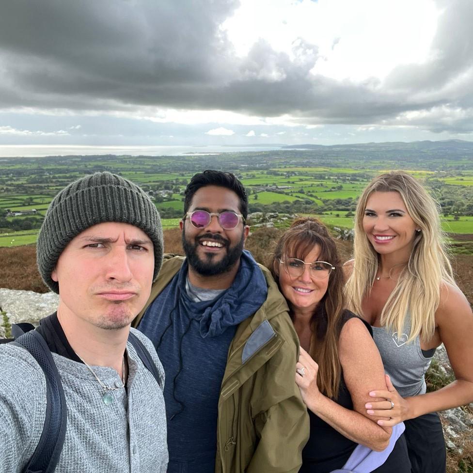 Tom Rosenthal, Eshaan Akbar, Amanda Lovett and Christine McGuinness