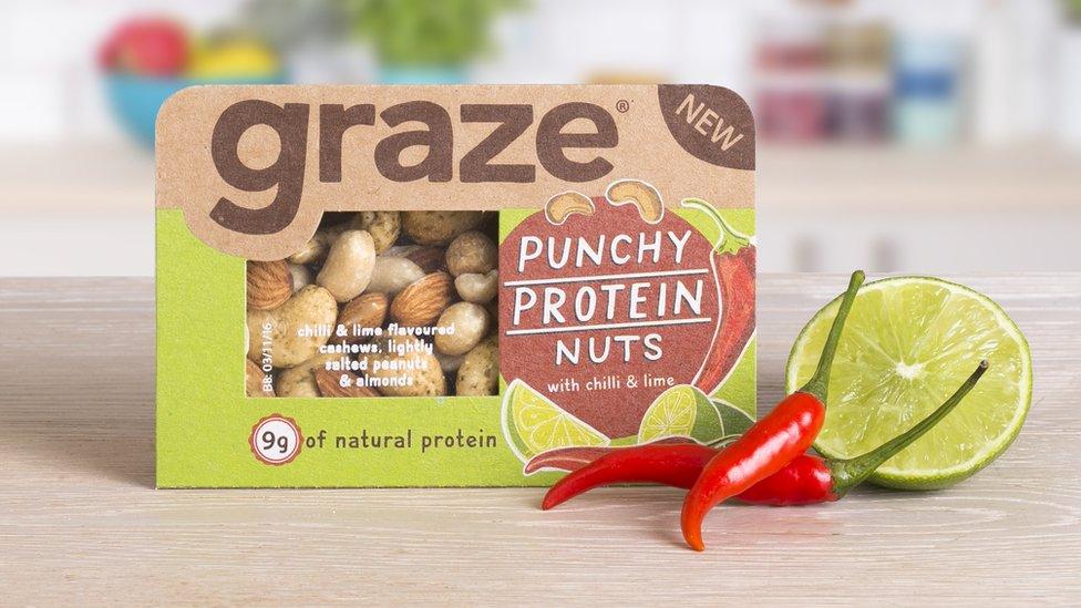 Graze nuts