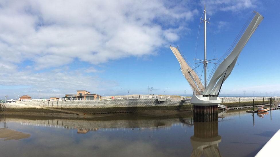 Rhyl harbour