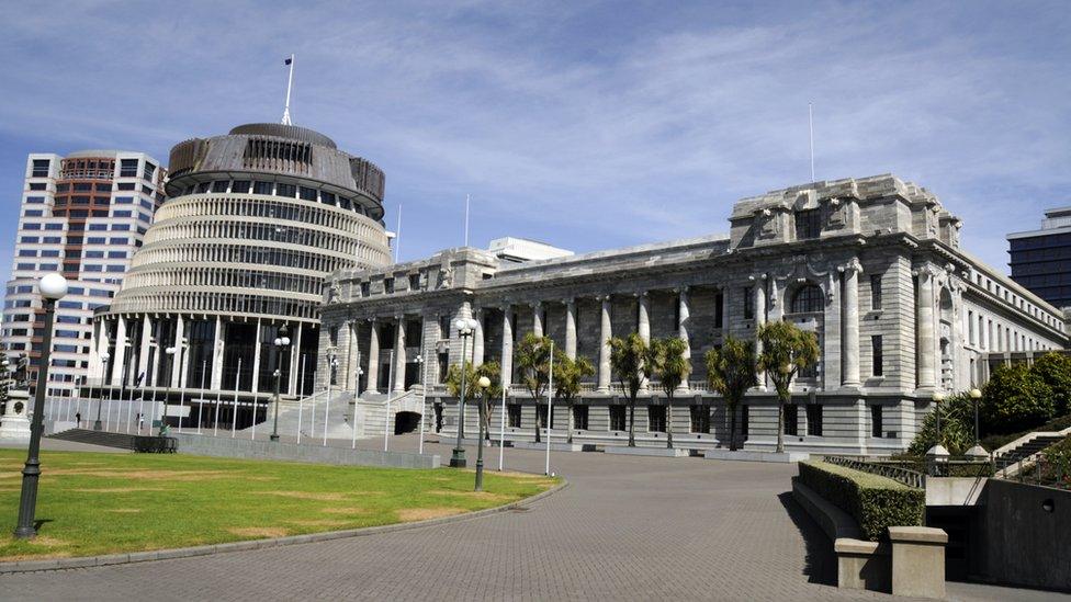 New Zealand's parliament building in Wellington