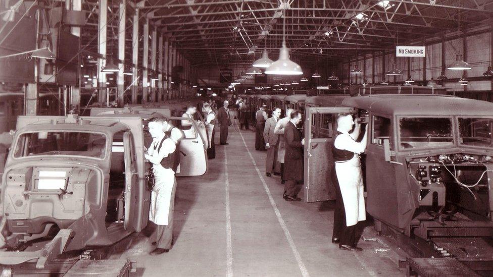 Humber production during World War Two