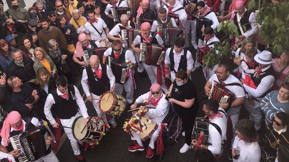 Padstow 'Obby 'Oss in 2022