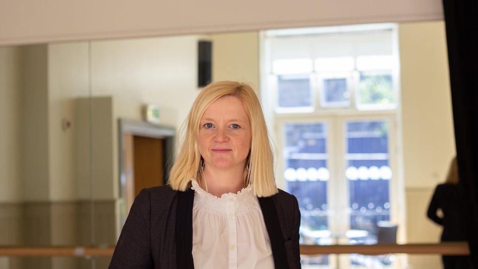 Chief executive of the Crescent Arts Centre, Sophie Hayles,