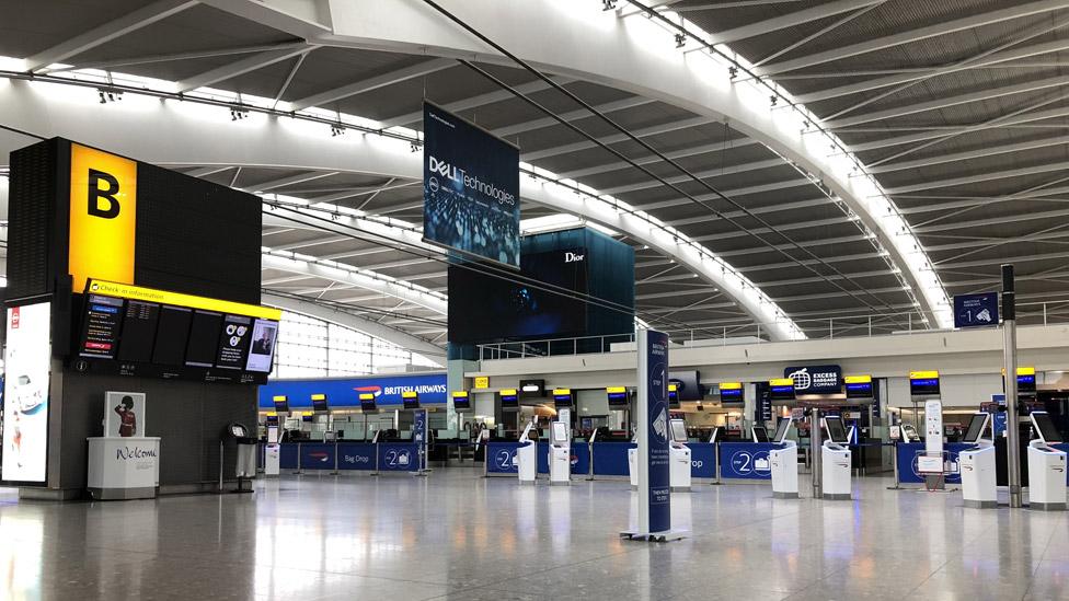 Heathrow Terminal 5 in 2019