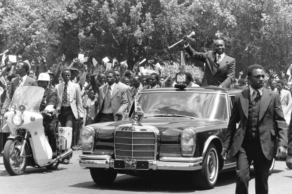 Daniel arap Moi in 1978