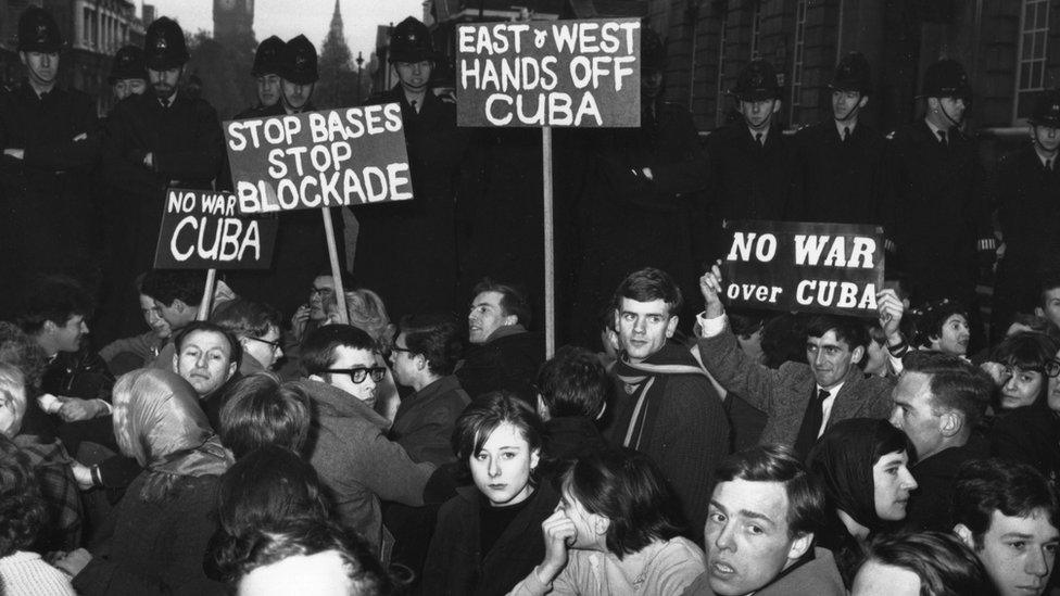 Cuba protest London