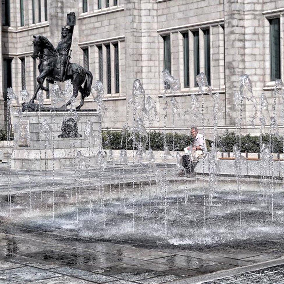 Fountain in Aberdeen