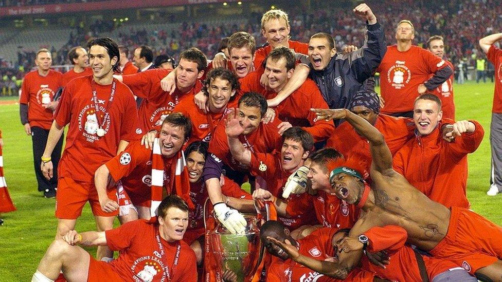 Liverpool celebrate