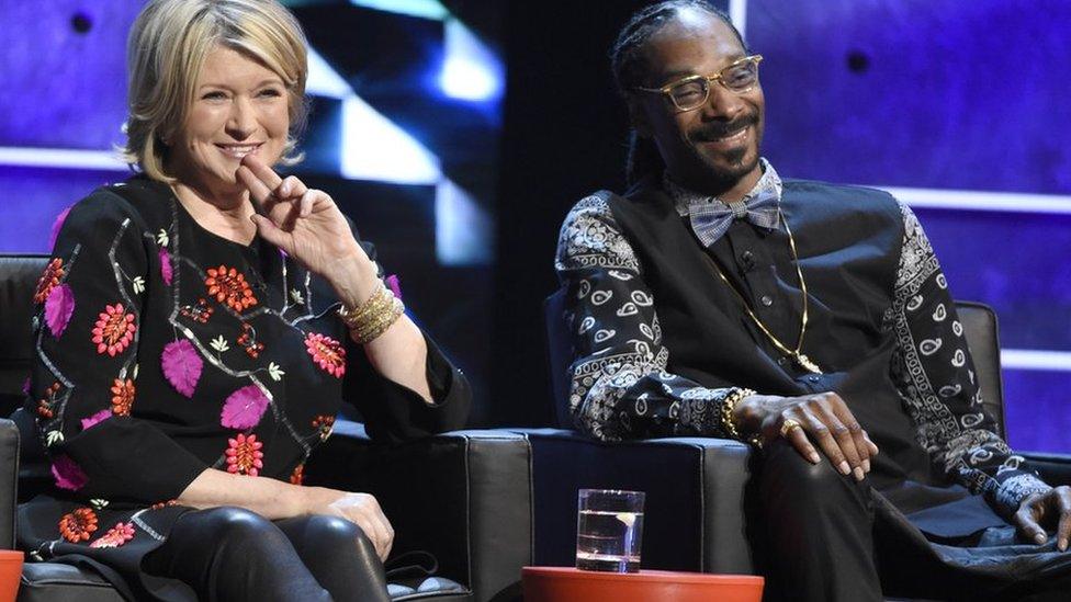 Snoop Dogg and Martha Stewart