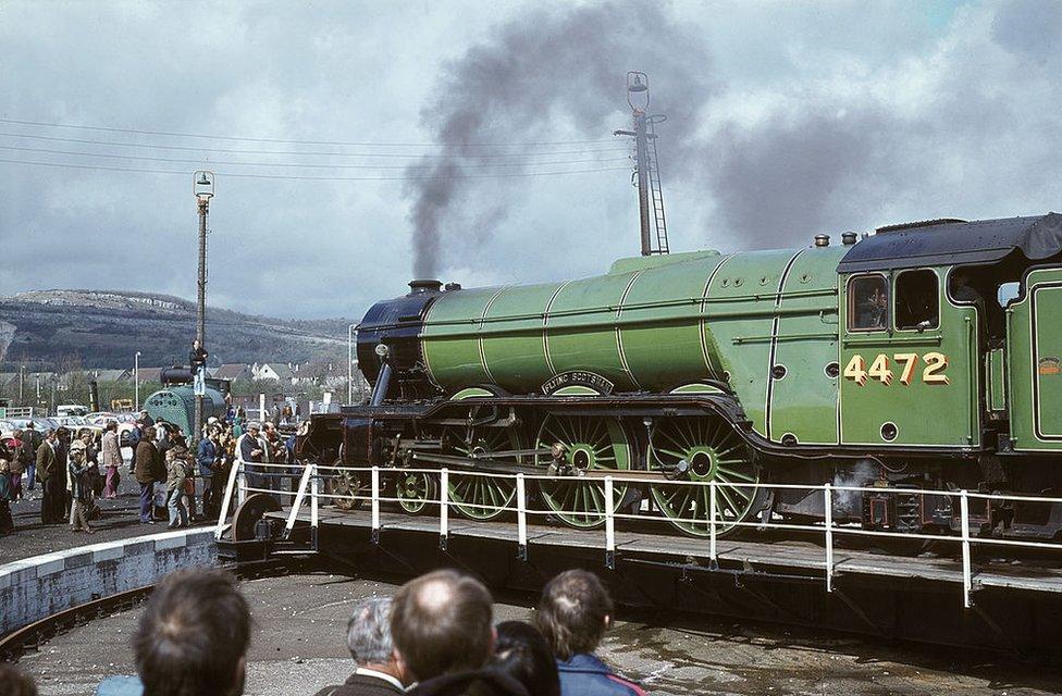 flying scotsman lancashire 1970s