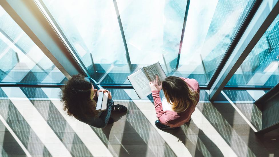 Students in corridor