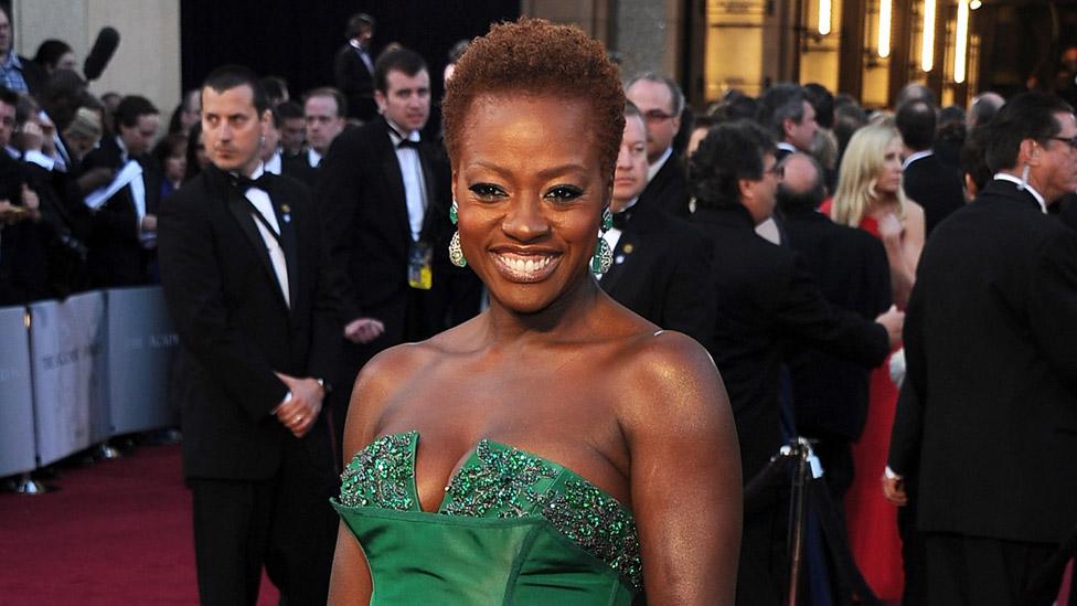 Viola Davis at the 2012 Oscars