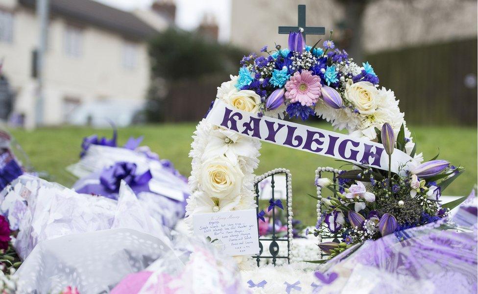 Tributes for Kayleigh Haywood