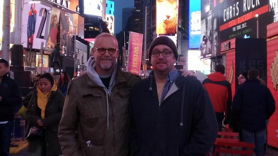 Robert Leibowitz (left) and his kidney donor Richie Sully