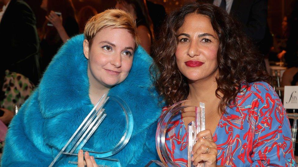 Lena Dunham and Jenni Konner