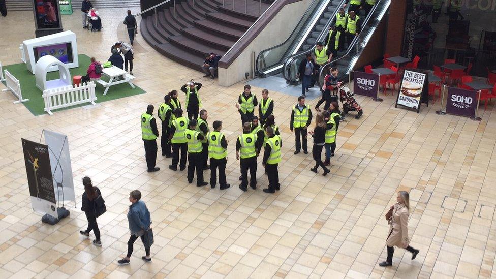 Bristol's Cabot circus shopping centre