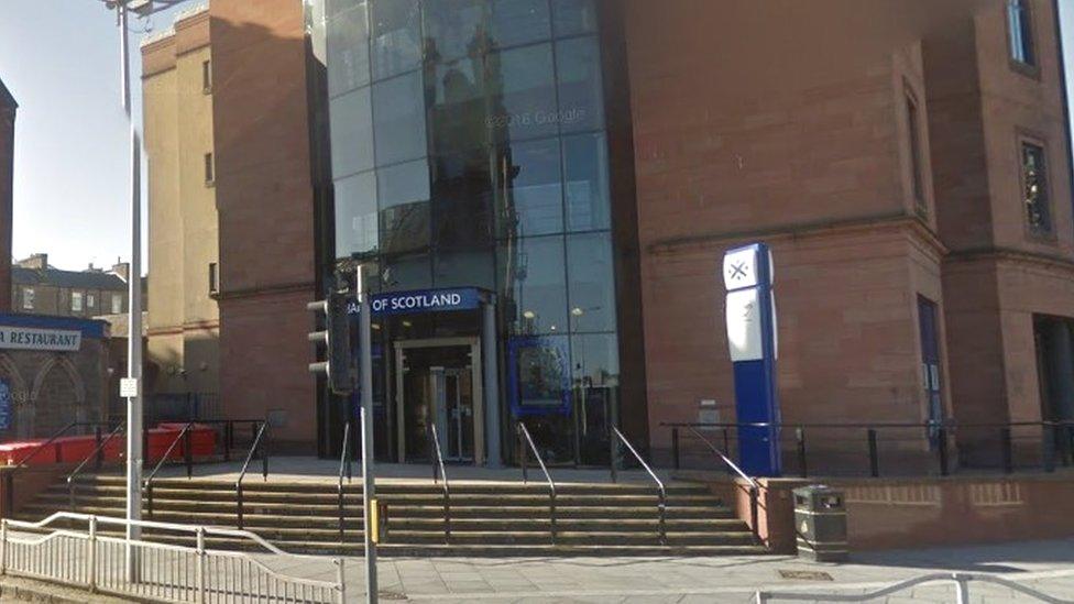 Bank of Scotland branch in West Marketgait, Dundee