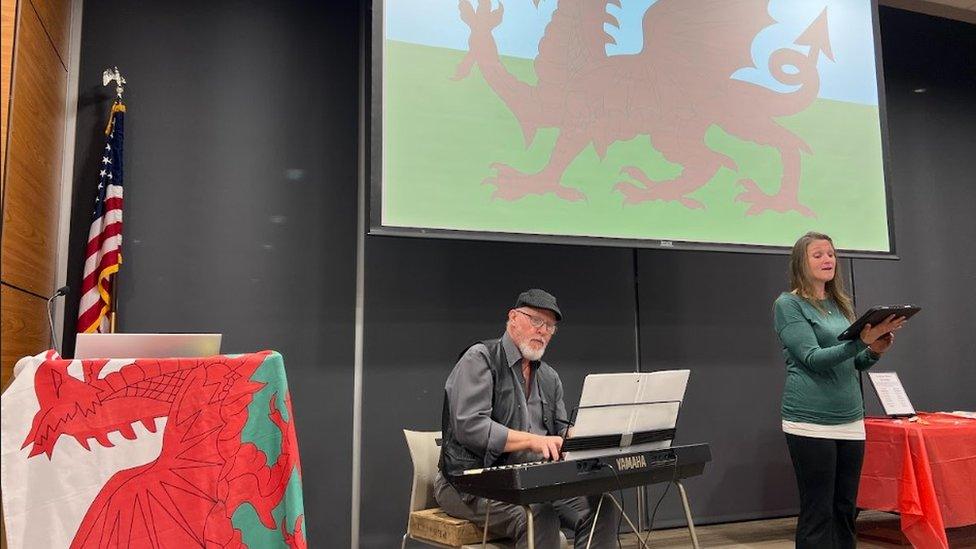 Welsh cultural performance