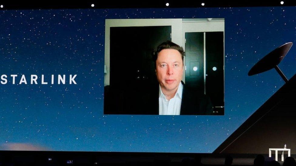 Elon Musk at MWC