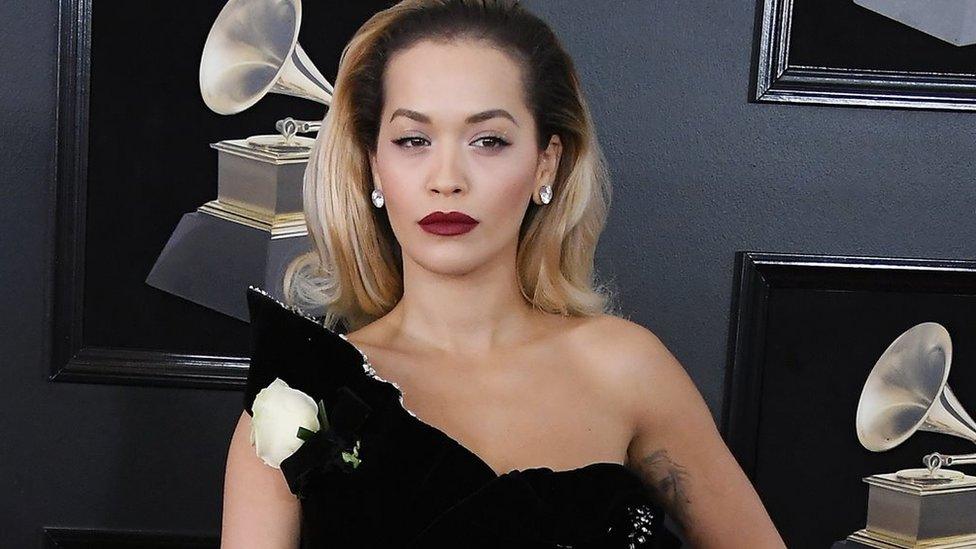 Musicians like Rita Ora wore a white rose to the 2018 Grammys to protest against sexual harassment in the music industry