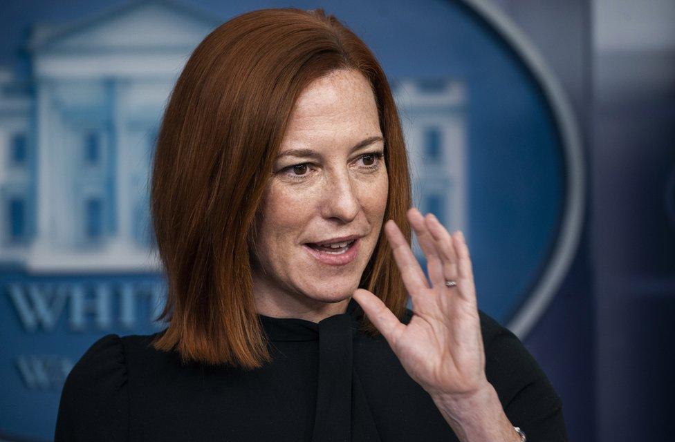 Jen Psaki at White House press briefing on 4 Feb 2021