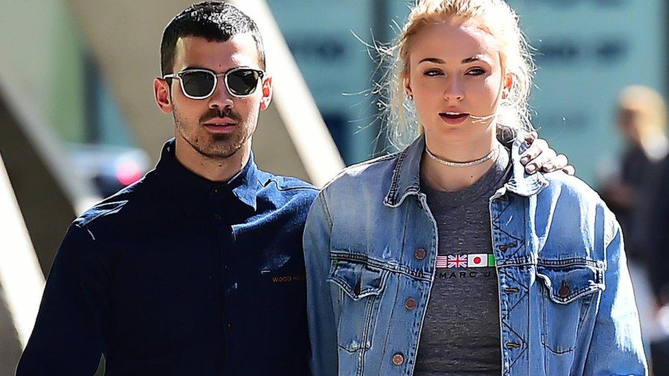 Sophie Turner and Joe Jonas