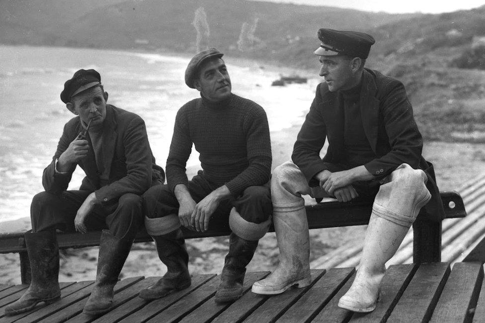 Runswick RNLI crew 1951