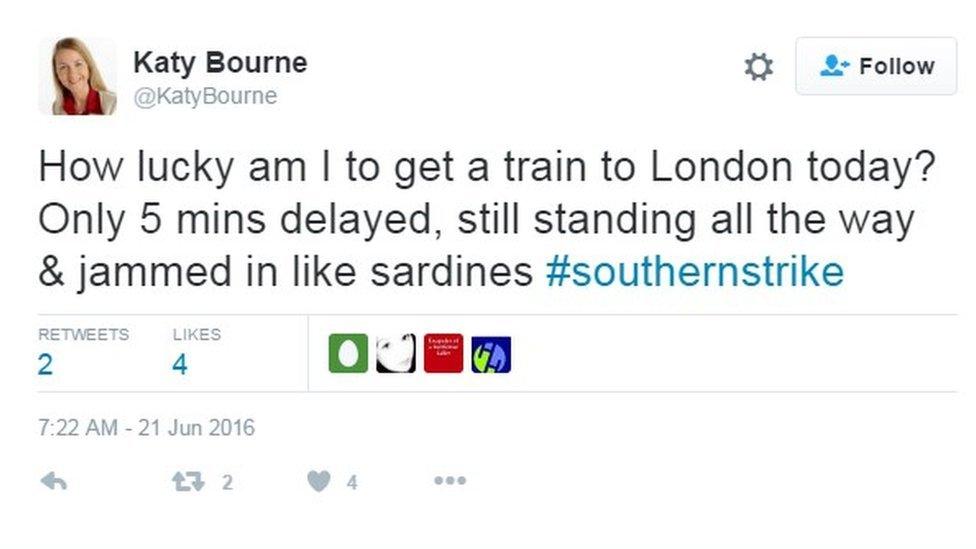 #SouthernStrike tweet