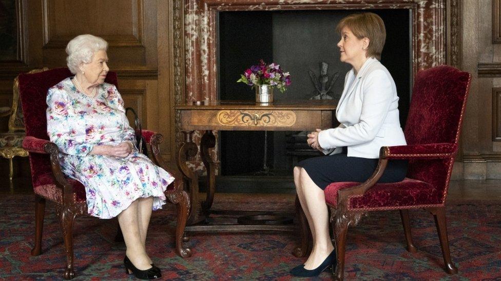 The Queen with Nicola Sturgeon