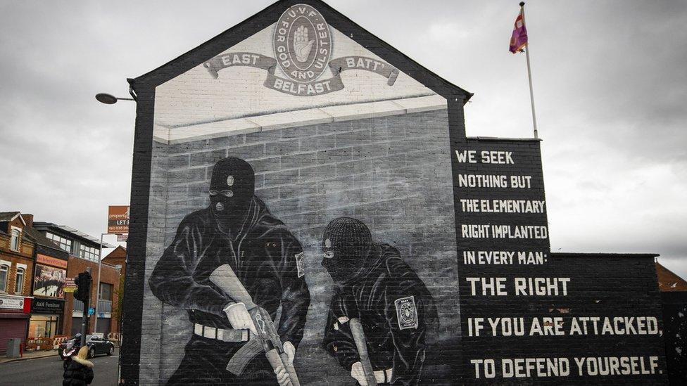 East Belfast UVF Mural