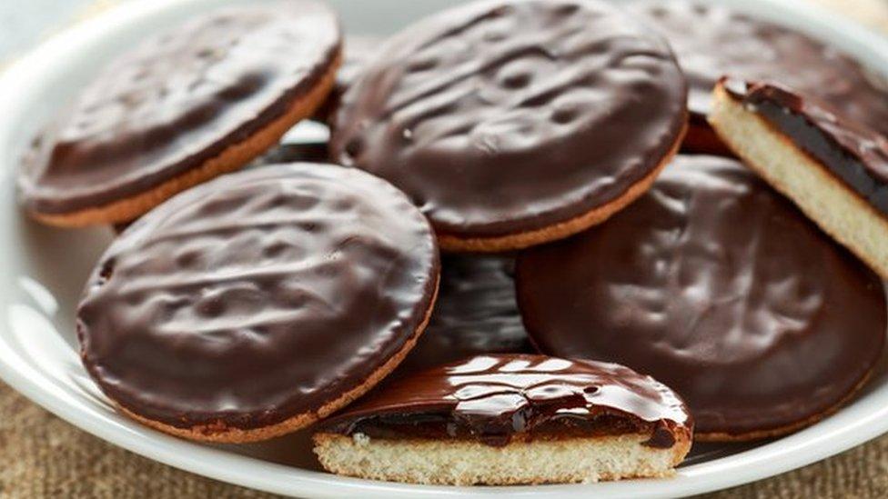 Jaffa cakes