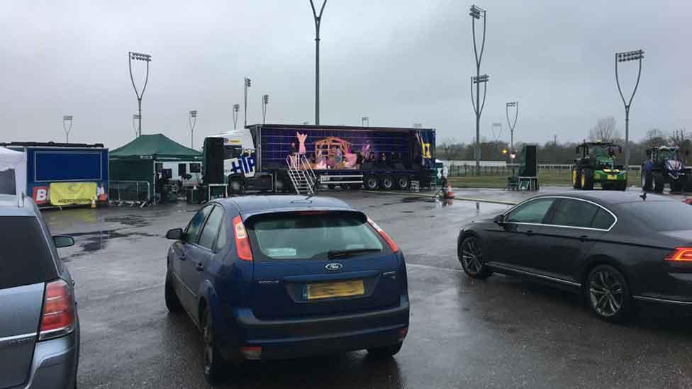 Drive-in carols