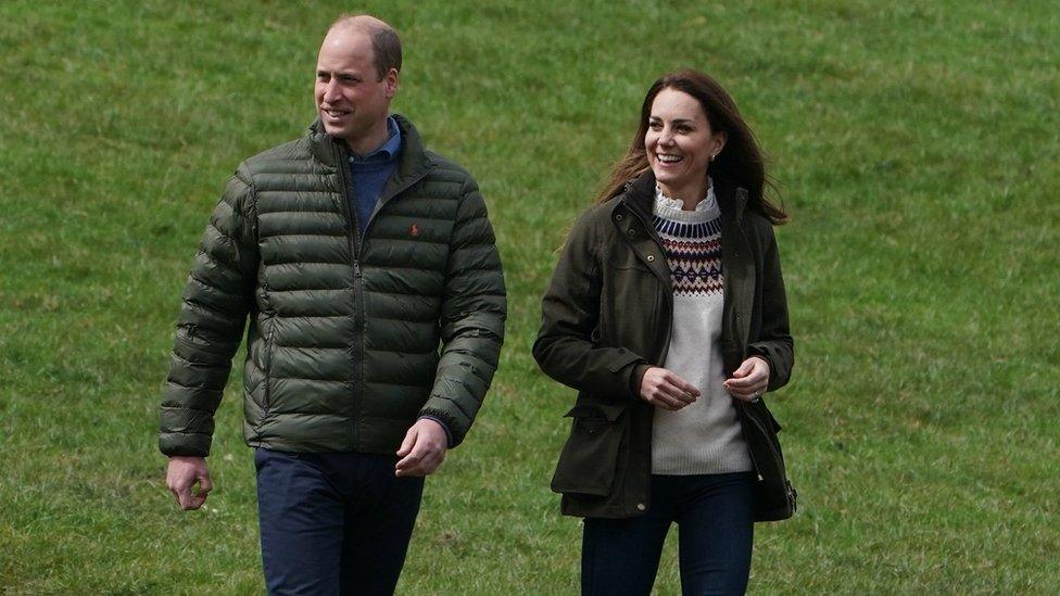 Duke and Duchess on the farm