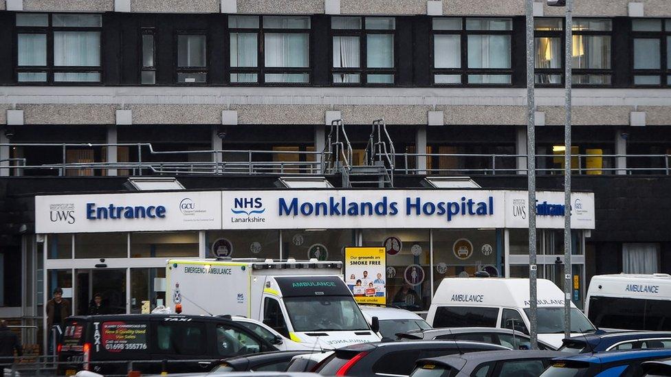 Monklands hospital