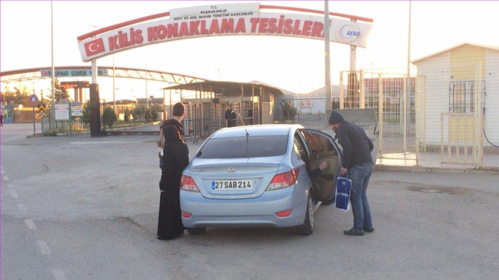 Kilis border crossing between Turkey and Syria