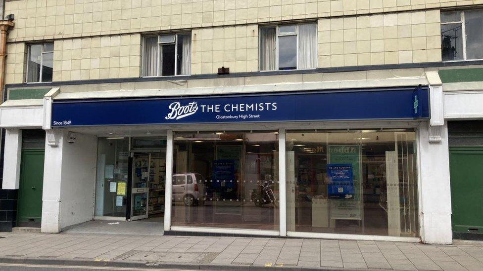 Boots chemist store