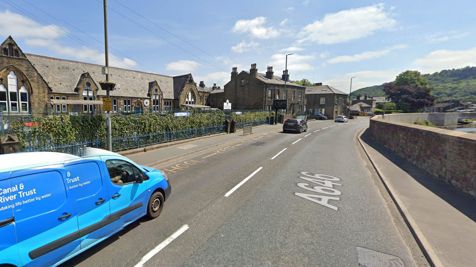 Burnley Road Academy primary school, Mytholmroyd