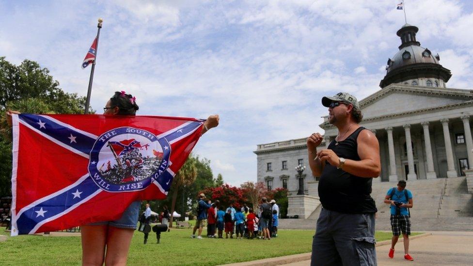 Confederate flag in South Carolina