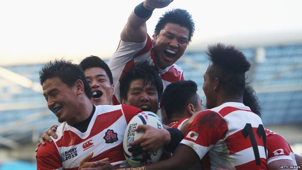 Rugby World Cup 2015: Are Japan joining rugby's big boys after