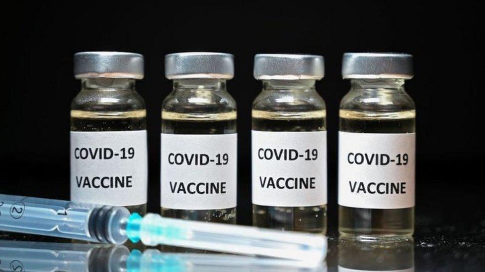 Covid vaccine vials