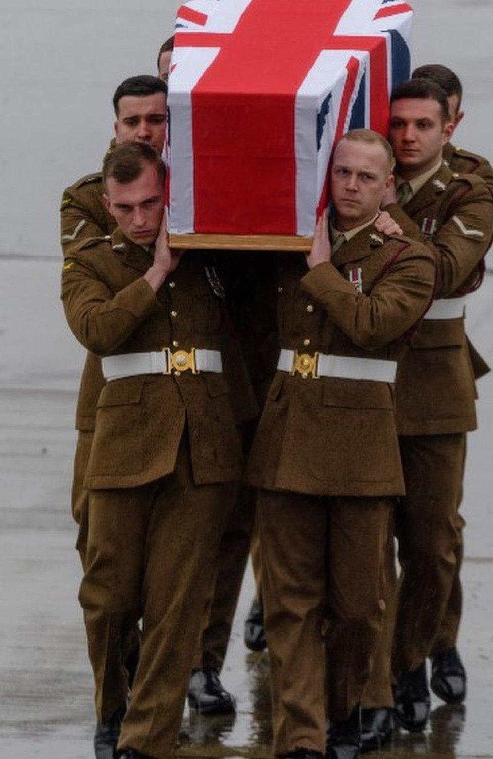 Repatriation of L/Cpl Scott Hetherington