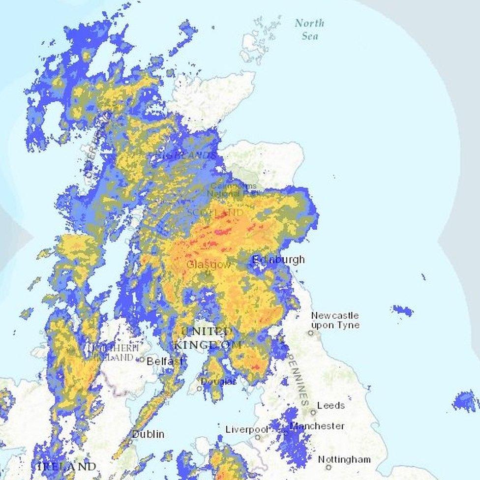 radar at 11am