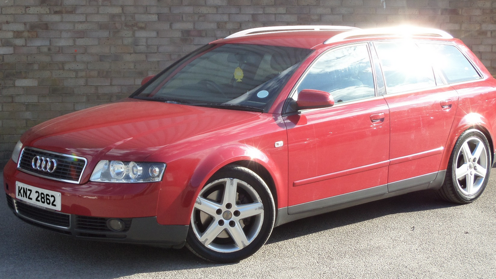 Red Audi found burned out in Culmore Gardens on 22 January 2017