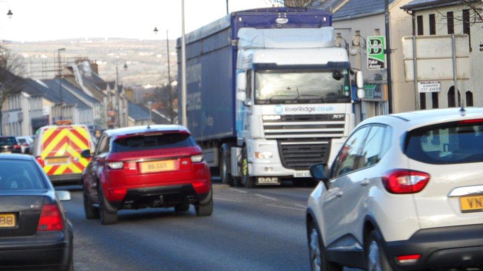 The A6 scheme will include a bypass around Dungiven