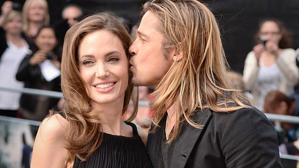 Angelina Jolie and Brad Pitt