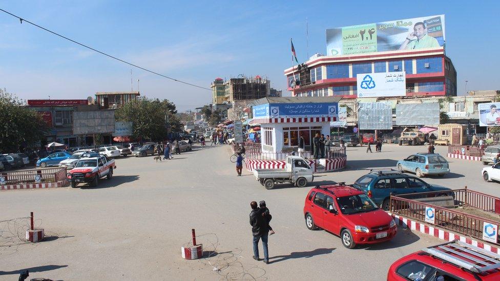 Kunduz Central Square changed hands several times during the battle for the city